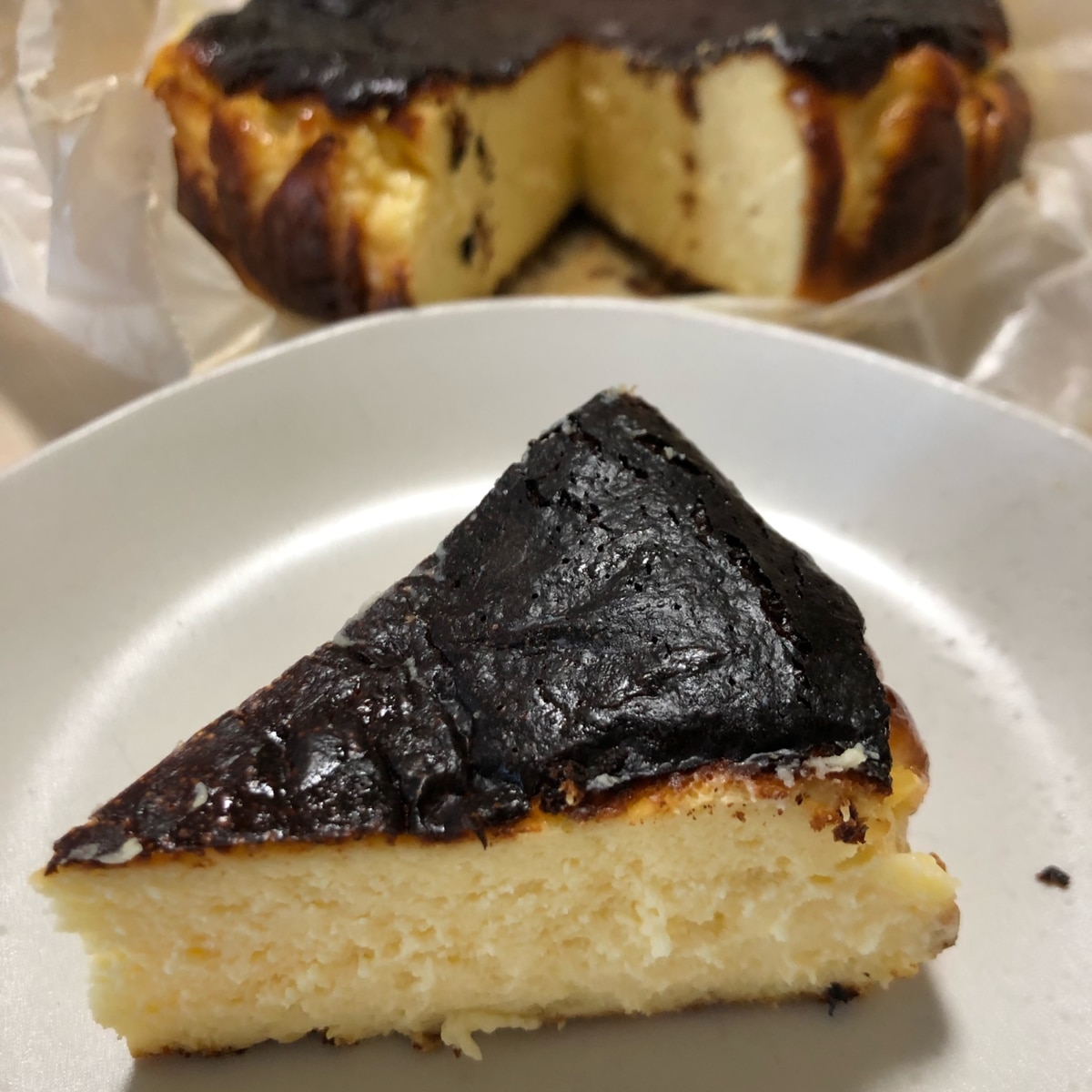 失敗してないですよ バスク風チーズケーキ レシピ 作り方 By Nr Cheesecake 楽天レシピ 失敗してないですよ バスク風チーズケーキ レシピ 作り方 By Nr Cheesecake 楽天レシピ